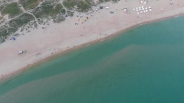 Kumsal partisi yaz deniz eğlence plajı