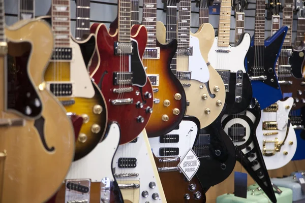 Elektrische gitaren — Stockfoto