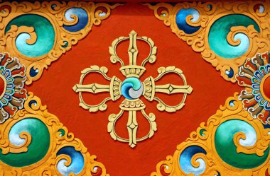 Budist manastır dekorasyon