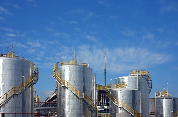 Petro-chemical factory — Stock Photo, Image