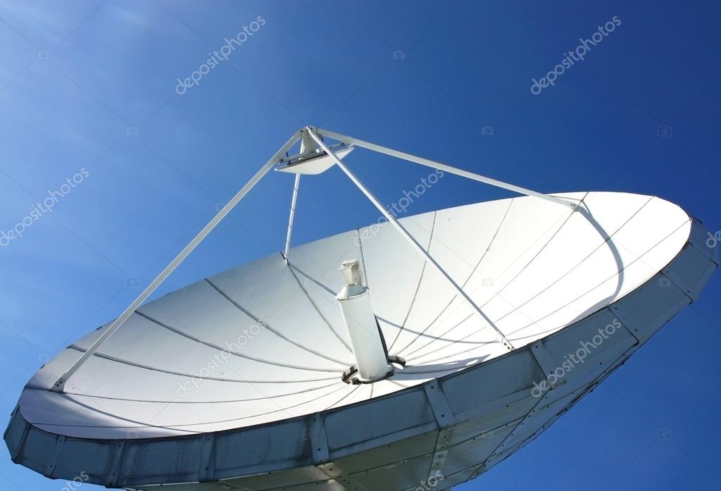 telecommunications satellite dish