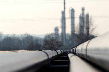 Çelik uzun borular petrol rafinerisi için git