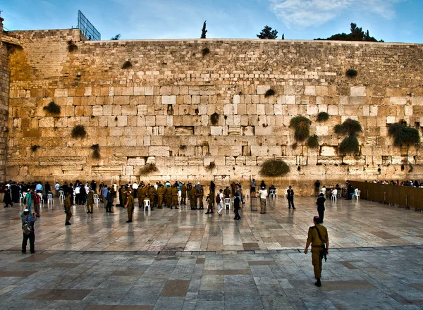 Vägg i jerusalem — Stockfoto