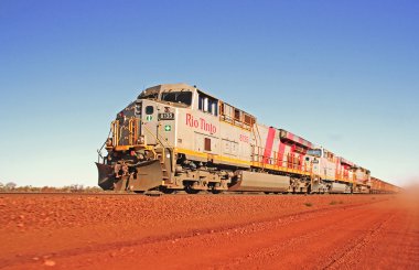 Pilbara Iron Railway clipart