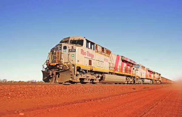 Pilbara żelaza kolejowe — Zdjęcie stockowe