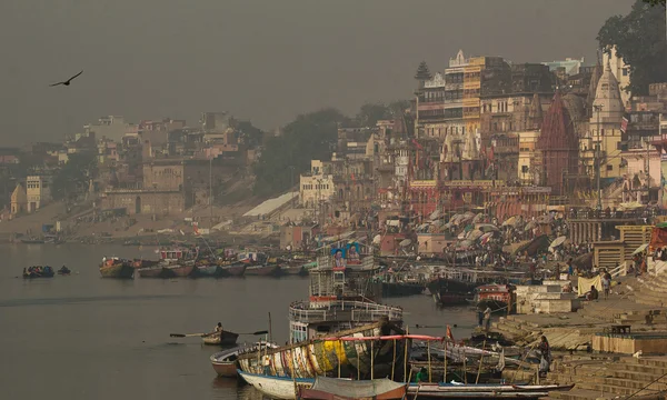 Heilige stad varanasi — Stockfoto