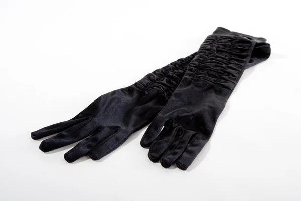 Формальні чорні рукавички — стокове фото