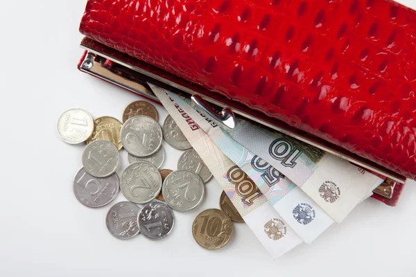 Beyaz para ile cüzdan