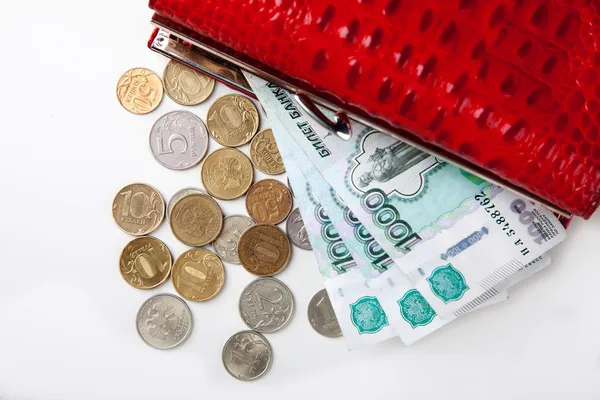 Beyaz para ile cüzdan