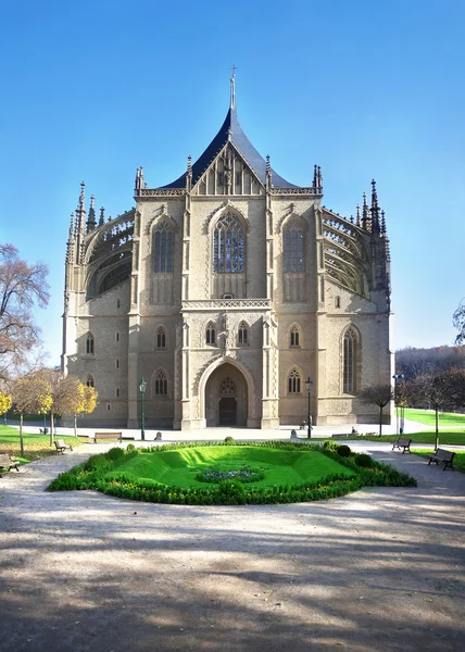 Catedral de Santa Bárbara en Kutna Hora, República Checa —  Fotos de Stock