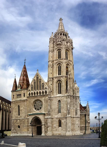 Matyas kerk in Vissersbastion, Boedapest — Stockfoto