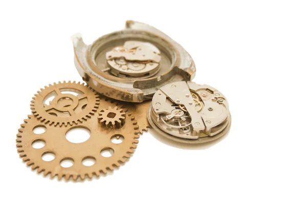 Αποσυναρμολογημένα καρπό ρολόι και εργαλεία — Φωτογραφία Αρχείου
