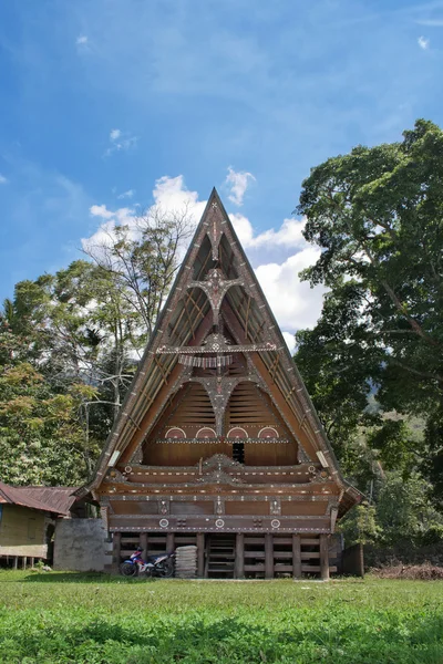 Традиционный дом Батак — стоковое фото