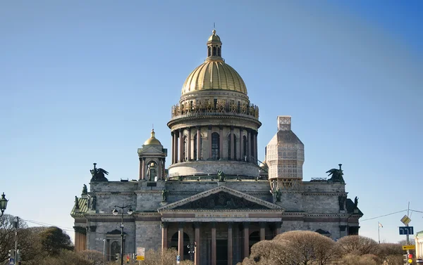 St. Petersburg 'daki St. Isaac Katedrali — Stok fotoğraf