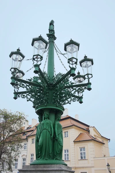 Old lantern in Prague — Stock Photo, Image