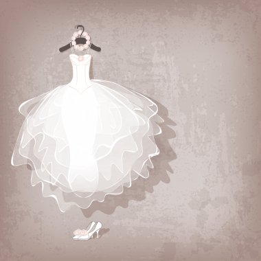 Download Wedding Dress Free Vector Eps Cdr Ai Svg Vector Illustration Graphic Art