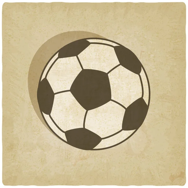 Soccer sport old background — Stock Vector