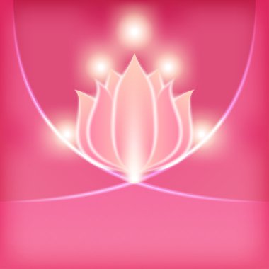 Pembe çiçek arka plan bulanık.