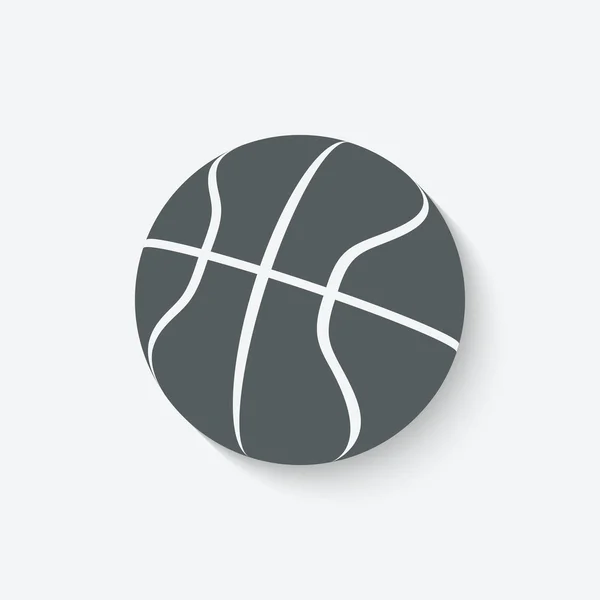 Basketball icon — Stock Vector