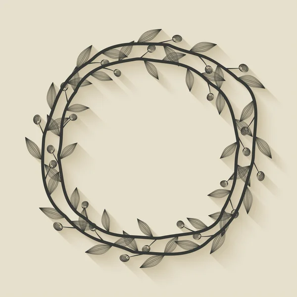 Couronne de laurier — Image vectorielle