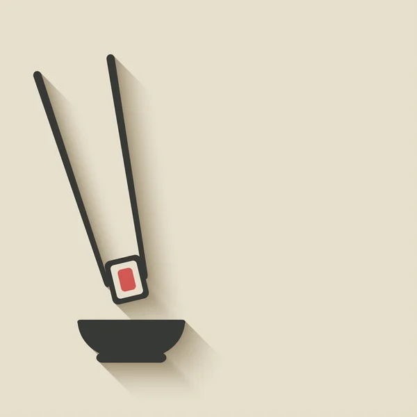 Icono de rollo de sushi-02 — Vector de stock