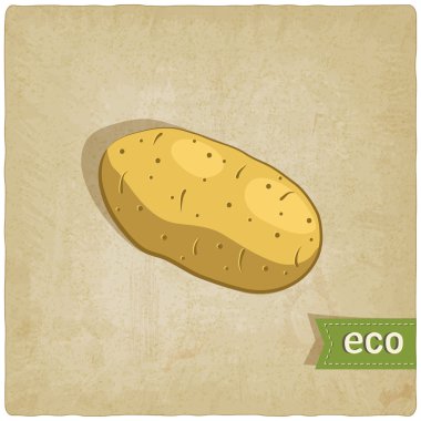 potato eco background clipart