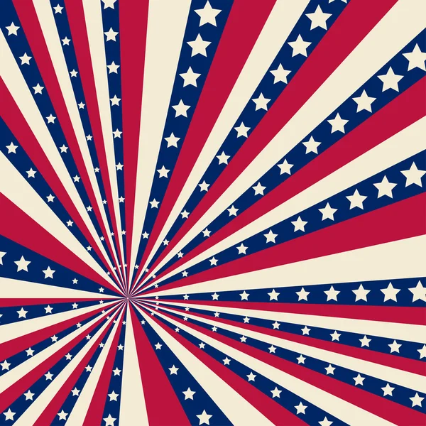 Американский полосатый фон — стоковый вектор