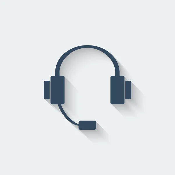 Στοιχείο σχεδίου ακουστικών — Διανυσματικό Αρχείο