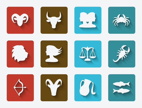 Astrological signs set — Stock Vector