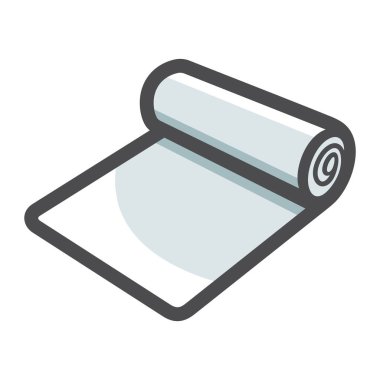 Sıcak rulo metal vektör simgesi Çizgi Film illüstrasyonuName