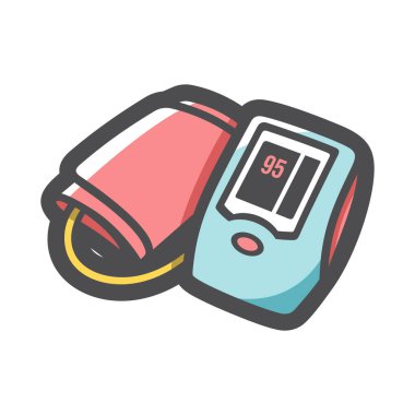 Tansiyon aletleri Vektör simgesi çizimi