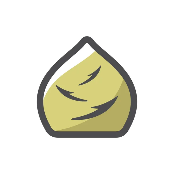 ( 영어 ) Haystack heap of grass Vector icon Cartoon illustration. — 스톡 벡터