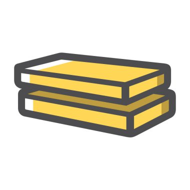 İki Tahta Plank Vektörü. Marangozluk ürünü Çizgi film illüstrasyonu