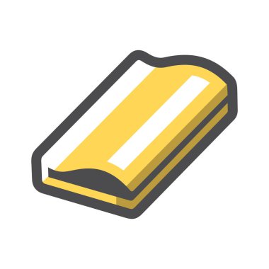 Ahşap Plank Vektörü. Marangozluk ürünü Çizgi film illüstrasyonu