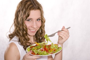 salata ile kız