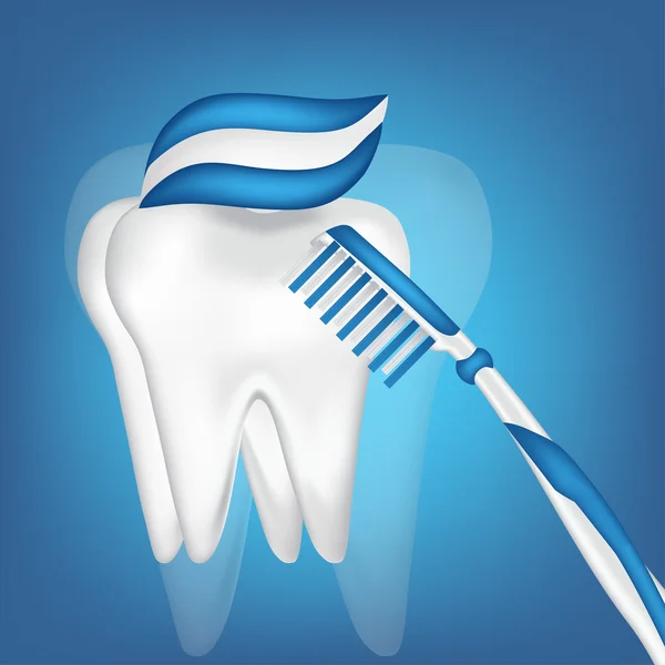 diş, diş fırçası. illüstrasyon kafes