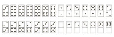 Web 2.0 düğmeleri domino seti