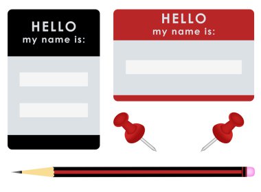 stationnary ofis birimleri. İşletme svector illüstrasyon