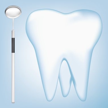 diş ve diş araçları tasarım öğeleri. eps10 vektör çizim