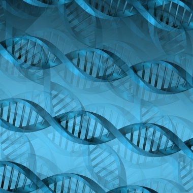 DNA molekülü yapısı arka plan. eps10 vektör çizim