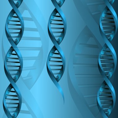 DNA molekülü yapısı arka plan. eps10 vektör çizim