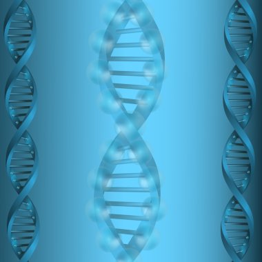 DNA molekülü yapısı arka plan. eps10 vektör çizim
