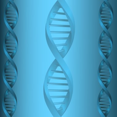 DNA molekülü yapısı arka plan. eps10 vektör çizim