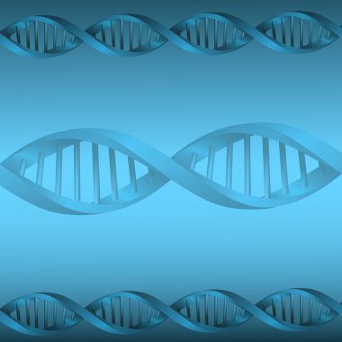 DNA molekülü yapısı arka plan. eps10 vektör çizim