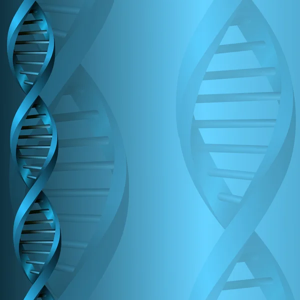 Dna Molekülstruktur Hintergrund. eps10 Vektorabbildung — Stockvektor