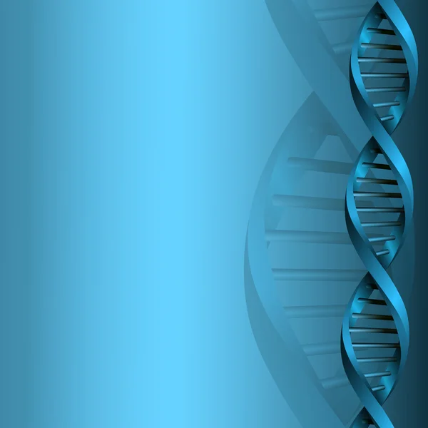 Struttura della molecola di DNA sfondo. eps10 illustrazione vettoriale — Vettoriale Stock