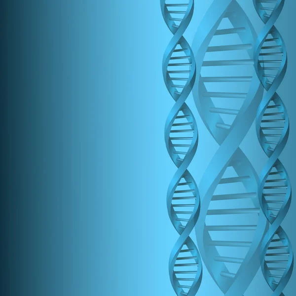 Struttura della molecola di DNA sfondo. eps10 illustrazione vettoriale — Vettoriale Stock