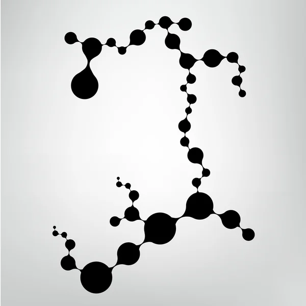 Dna 分子の構造の背景。eps10 ベクトル イラスト — ストックベクタ