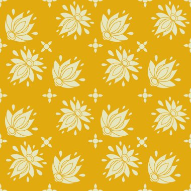 çiçek seamless modeli. doku tüm türü dokular, duvar kağıdı, web sayfası arka planı için kullanılabilir. eps10 formatı vektör çizim