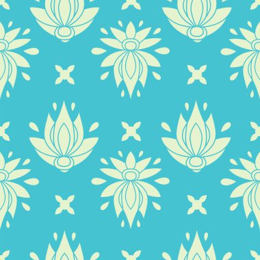 çiçek seamless modeli. doku tüm türü dokular, duvar kağıdı, web sayfası arka planı için kullanılabilir. eps10 formatı vektör çizim